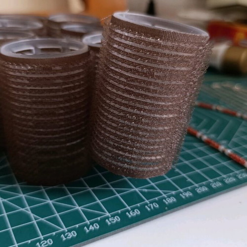 Hair rollers like new, pack of 8, 4cm