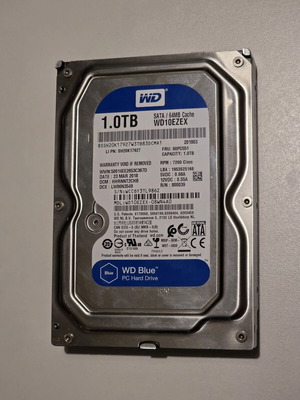 Western Digital 1TB HDD hard drive