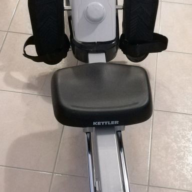 KETTLER COACH M rowing machine used with all accessories