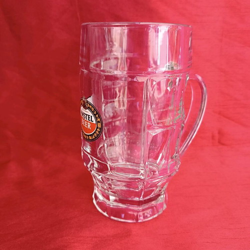 Amstel glass jug made of glass like new 0.5 liters