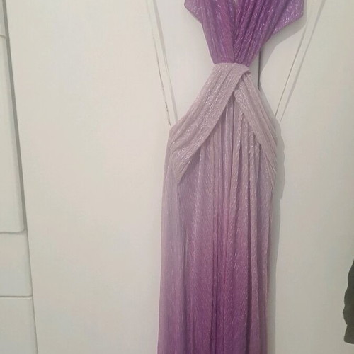 BSB Large Lurex Formal Dress like new, pink purple