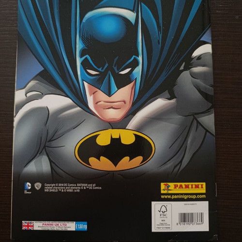 Panini album World of Batman 2016 used, completed