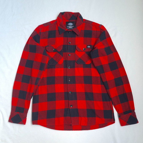 Dickies heavyweight lumberjack shirt, size S, cotton, plaid