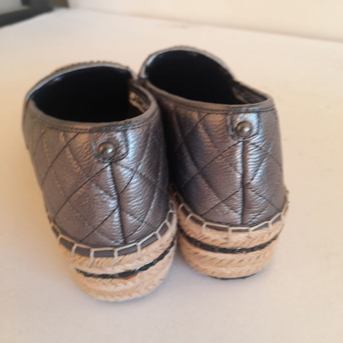 Karl Lagerfeld Paris espadrilles size 40 like new, gunmetal