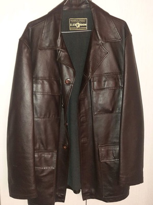 Δερμάτινο jacket Alan Gordon Νο L-XL σαν καινούργιο, καφέ