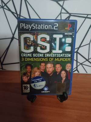 CSI παιχνίδι PlayStation 2 μεταχειρισμένο με βιβλιαράκι