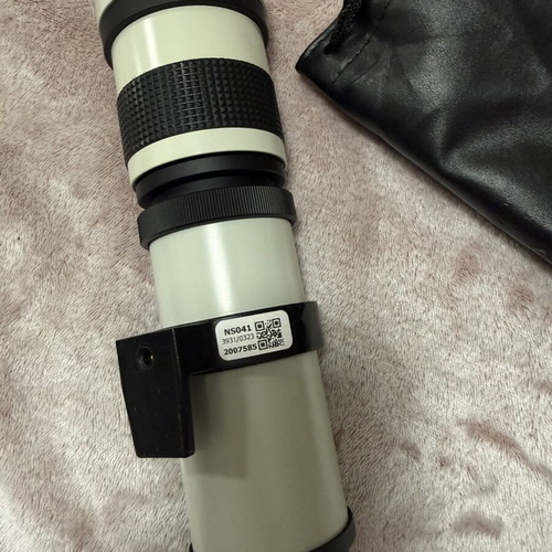 Manual telephoto lens 420-800mm