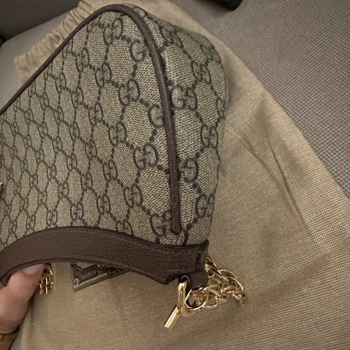 Gucci Ophidia χειρός τσάντα μεταχειρισμένη, μπεζ