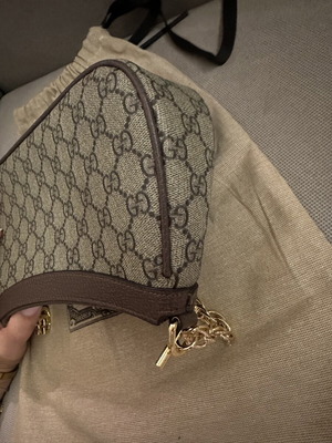Gucci Ophidia χειρός τσάντα μεταχειρισμένη, μπεζ