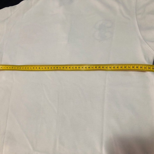 La Martina Polo Shirt M like new, white with embroidered details