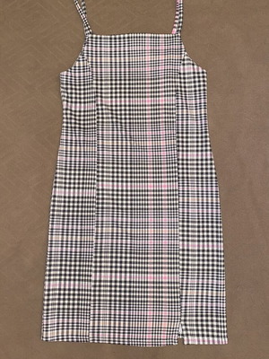 Winter Dress Primark black and pink, like new, size 152 cm