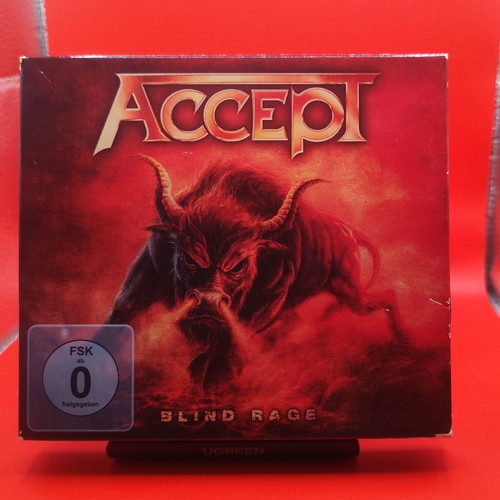 Accept Blind Rage Limited Edition Digipak CD and DVD