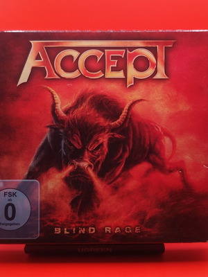 Accept Blind Rage Limited Edition Digipak CD and DVD