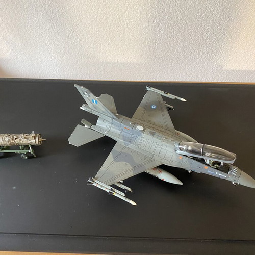 F-16D Block 52+ HAF 337 Mira Ghost Have Glass II model like new