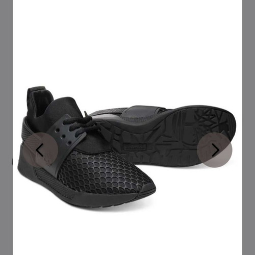 Timberland Kiri Up athletic shoes used, size 37.5-38, black with leather details