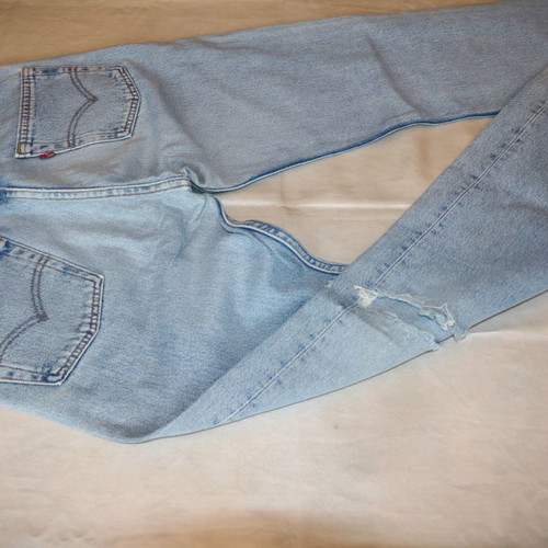 Levi`s Jeans 501 original W29 L32 used, made in USA, 1980s
