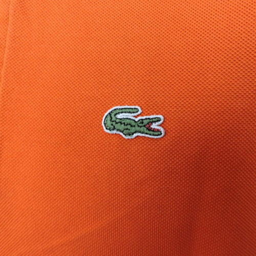 Lacoste Devanlay men's polo shirt XL orange cotton piqué