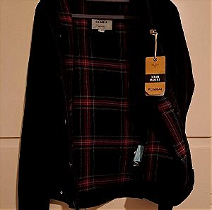 Pull  &Bear  size Largeτζιν ντένιμ μπουφάν μαύρο καινούριο black denim jacket black new