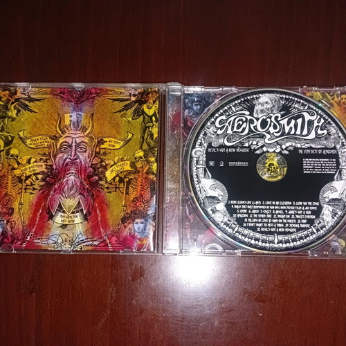 The Very Best Of Aerosmith Devil's Got A New Disguise CD like new