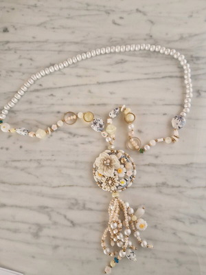 Odette necklace handmade new, unworn, colorful