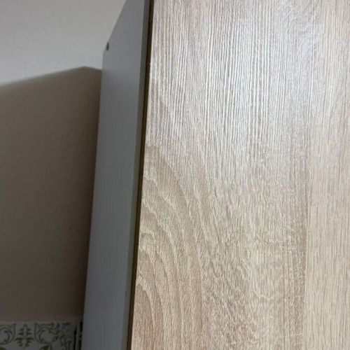 Bezen kitchen cabinet Sonoma white like new 101x42x185cm