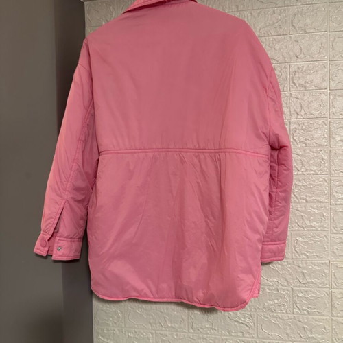 Zara thin pink jacket like new, women's small 13-14