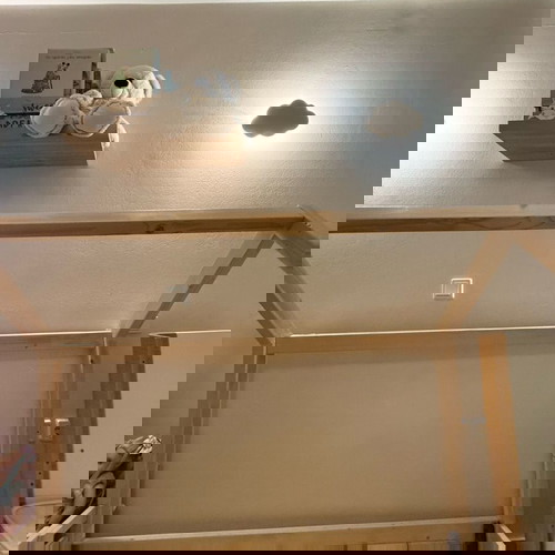 Κρεβάτι Montessori 140x70 με μεταχειρισμένο στρώμα Cocomat Skiouros και κάλυμμα