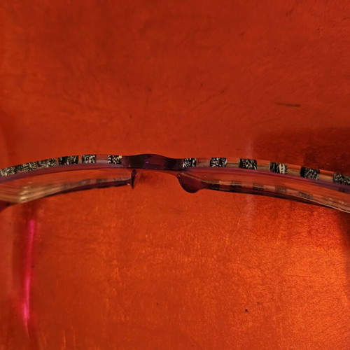 Alain Mikli A0779 eyeglasses like new, multicolor