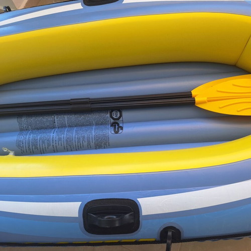 Inflatable boat used