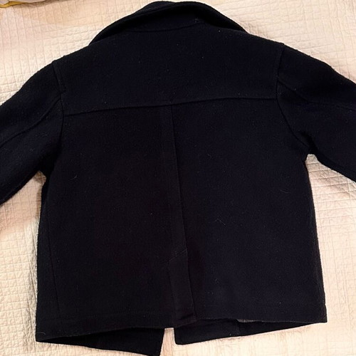 Gap wool coat for boy 3 years like new, black