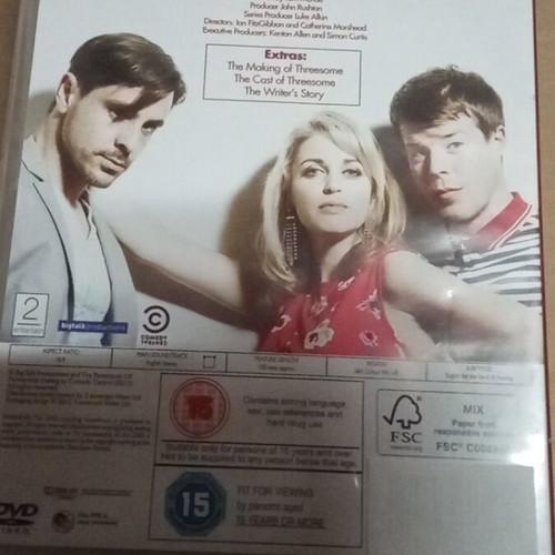 Threesome DVD like new with English subtitles