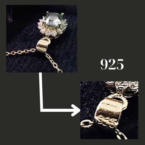 Radiant Star Pendant ασημένιο κολιέ με λευκό ζιργκόν 6mm