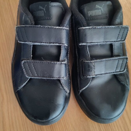 Puma athletic shoes used, size 34, black