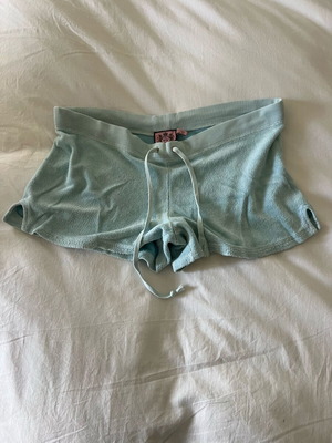 Juicy Couture mini shorts blue, size L, new