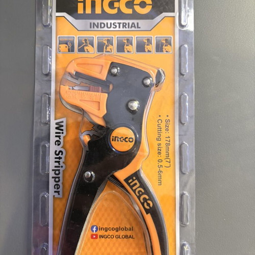 Ingco Automatic Wire Stripper with Cutter 175mm New