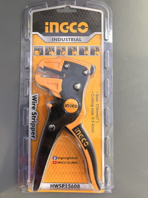 Ingco Automatic Wire Stripper with Cutter 175mm New