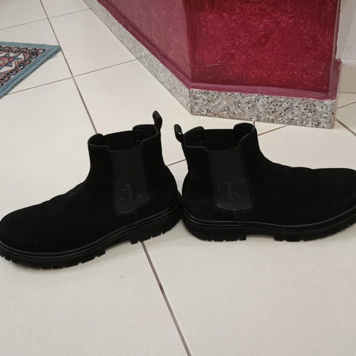 Calvin Klein Chelsea boots like new, black, size 42
