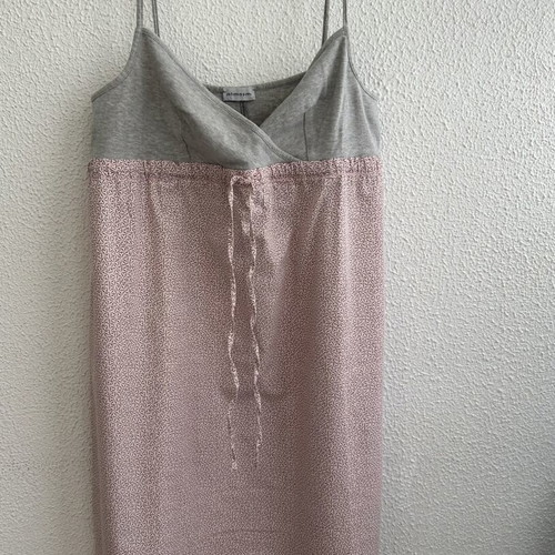 Intimissimi nightgown like new, cotton, gray and pink