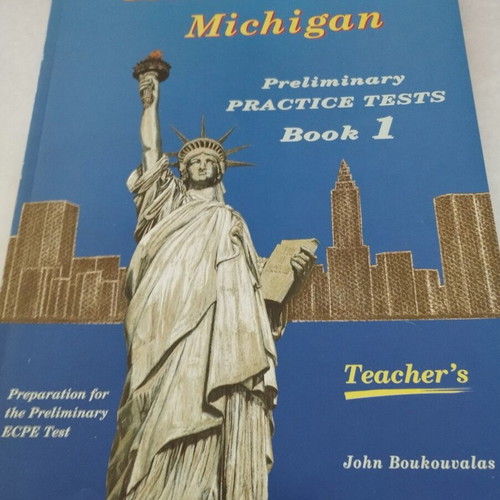 Mastering Michigan ECPE Book 1 set new, 3 educational guides