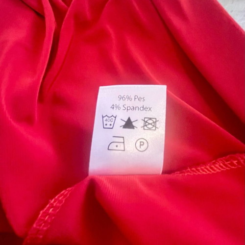 Karavan red mini dress like new, size Large