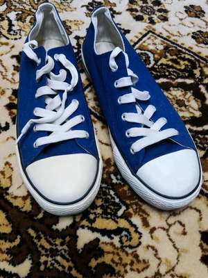 Men's blue sneakers size 44 like new