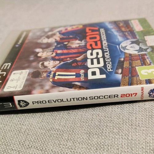 PES 2017 Pro Evolution Soccer PS3 used in very good condition