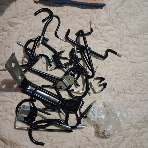 Haken-Set wall hooks set, 30 pieces with PVC coating