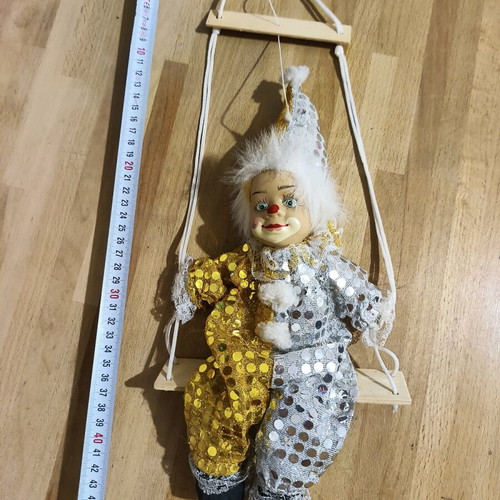 Vintage hanging harlequin used