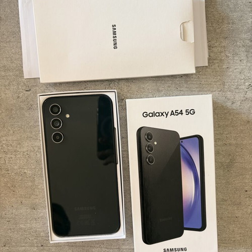 Samsung Galaxy A54 5G 128GB smartphone, black, dual SIM