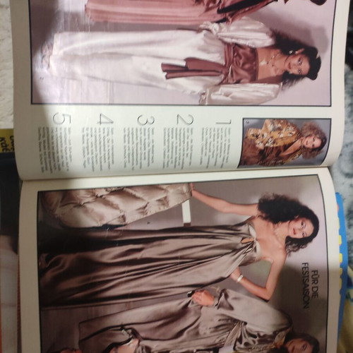 Burda International women's fashion magazine used, autumn-winter 1978-1979