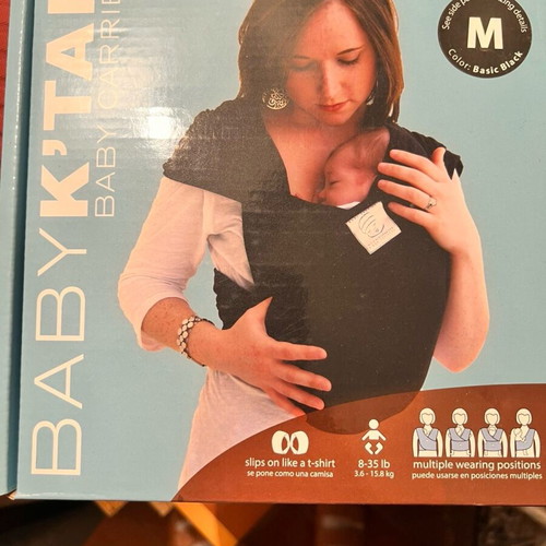 Babyk'tan Μάρσιπος Wrap Original Black Καινούργιο