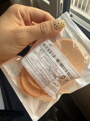 Makeup sponges pack of 5, small, new
