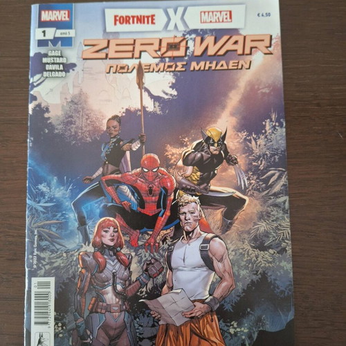 Fortnite comics new, collectible 5-issue Marvel series