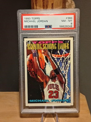 1993 Topps #384 Michael Jordan card like new